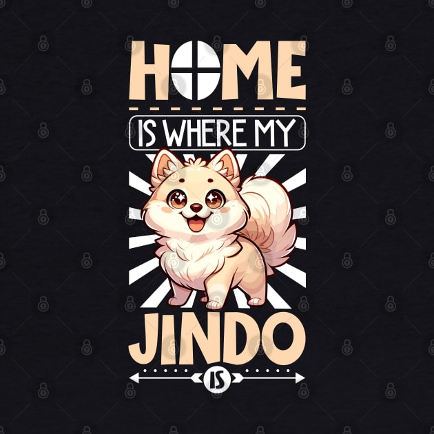 Home is with my Korean Jindo by Modern Medieval Design